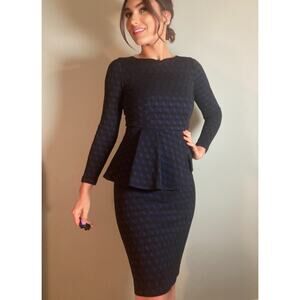 Carlisle Two-Piece Set Navy Knitwear Professional & Polished Sz 6 S~ So Madmen